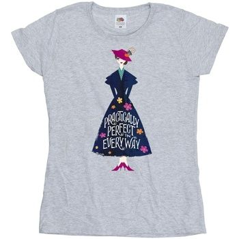Mary Poppins Camiseta Practically Perfect In Every Way para mujer