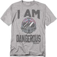 top gun camiseta the i am dangerous para hombre