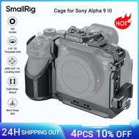 smallrig-jaula de camara a9 iii para sony alpha 9 iii con abrazadera de cable placa de liberacion rapida arca-swiss integrada para dji gimbal - 4533