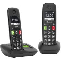 gigaset e290a telefono inalambrico duo negro