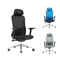 newskill nue silla gaming ergonomica malla transpirable con soporte lumbar negro