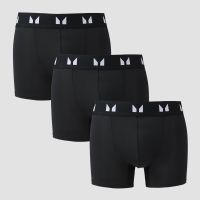 boxers tecnicos para hombre de mp paquete de 5 - negro - m