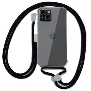 Cool Funda Cordón Negro para iPhone 15