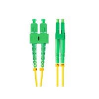 cable de fibra optica lanberg sc apc a lc apc 2 m g657a1 duplex amarillo