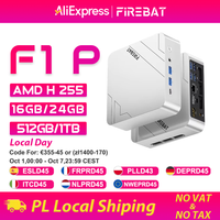 mini pc firebat f1 p amd ryzen 7 h 255 lpddr5 16gb 24gb 512gb 1tb ssd windows 11 pro mini computadora de escritorio para juegos wi-fi 6 usb40