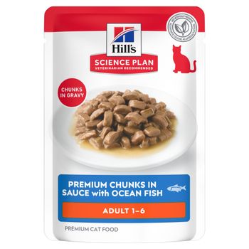 Hill's Science Plan Adult - Pescado de mar (12 x 85 g)