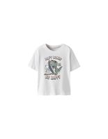 camiseta name it nmmvagno loose infantil bright blanco