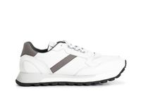 zapatillas de piel para hombre white combo 42