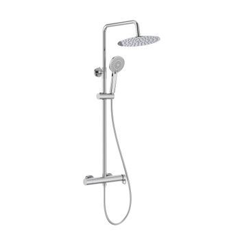 Roca A5a9a6ec00 Vega Plus Round Columna De Ducha Monomando Cromo