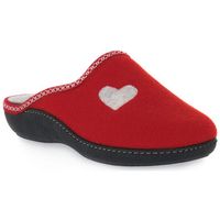 emanuela pantuflas 1800 rosso pantofola para mujer