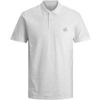 jack  jones polo 12260947 jwhjxj polo ss mp white para hombre