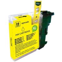 inkpro cartucho de tinta compatible con brother lc980xl1100xl amarillo