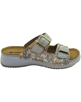 de INBLU SANDALIA MUJER PLANA CIERRE HEBILLAS SD000001 BLANCO