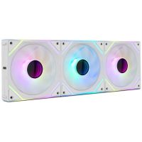 ventilador suplementario nox hummer pro link 120mm argb conexion magnetica blanco kit 3 unidades