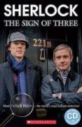sherlock the sign of three book  cd level 2-a2