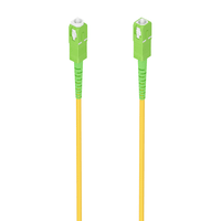 cable aisens fibra g657a2 30 9 125 smf simplex lszh sc apc 15m
