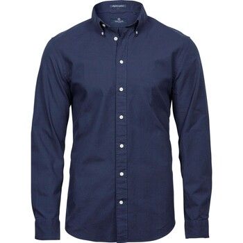 Tee Jays Camisa manga larga Perfect para hombre
