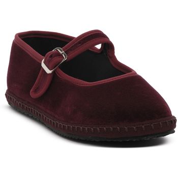 Priv Lab Pantuflas BORDO VELLUTO para mujer