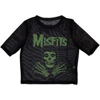 misfits camiseta manga larga green hands para mujer