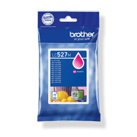 brother cartucho de tinta magenta lc527m 900 paginas