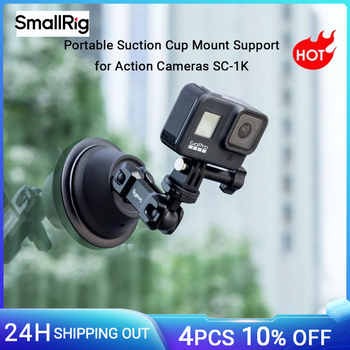 SmallRig-soporte de montaje con ventosa portátil para cámaras de acción, montaje Universal para cámara de acción, SC-1K, 4193
