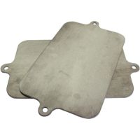 soporte de matricula rectangular alu par