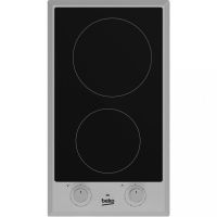 beko hdcc32200x placa vitroceramica 2 zonas 30cm negro