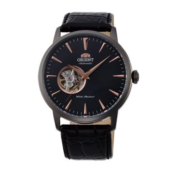 ​reloj automático hombre Orient Open Heart Esteem II TAG02001B 41mm F6T22 correa de cuero