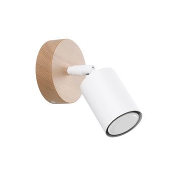 Aplique de pared elluae blanco
