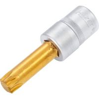 hazet 992lg-t60 llave de vaso destornillador r torx r cuadrado hueco 12 pulgadas 125 mm r perfil torx interior r t60
