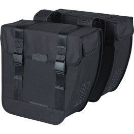 Basil Alforjas Tour Xl 35l Impermeable Poliester Negro Con Reflectantes (35x14x35 Cm)