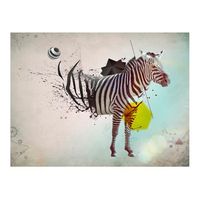 papel pintado 3d - a falta de armonia con la naturaleza 200x154 cm