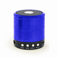gembird spk-bt-08-b altavoz portatil altavoz monofonico portatil negro azul 3 w