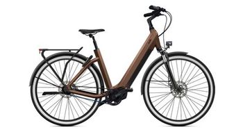 Bicicleta electrica de ciudad o2 feel iswan city boost 7 1 univ shimano nexus 5v 540wh 700 mm marron glace t s 155 170cm   producto reacondicionado