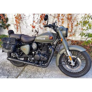Silenciador de escape Royal Enfield Meteor 350 Mistral cónico corto
