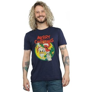 Disney Camiseta Merry Christmas para hombre