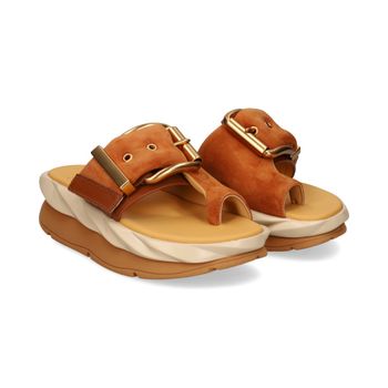 4ccccees Sandalias Con Plataforma Mujer - Marrón Talla 41