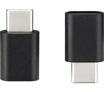 GOJI GCMTWIN18 Micro USB to USB Type-C Adapter - Twin Pack
