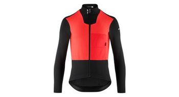 Chaqueta assos equipe r habu manga larga s11 naranja