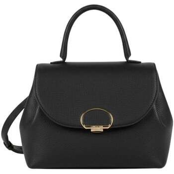 LANCASTER Bolso de mano Bolso de mano con solapa con cierre M Milano Pia Negro para mujer