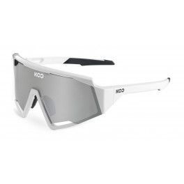 Kask Koo Gafas Spectro Blancas - Lente Gris