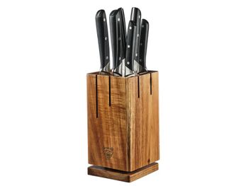 Bloque de cuchillos de cocina erling skagen - 7 piezas