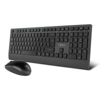 teclado nox lite duo combo inalambrico espanol con raton y usb-c