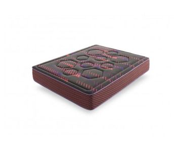 Colchón visco luxury gamer exclusive h26 - 135*200. tejido 3d gris de alta ventilación. matris