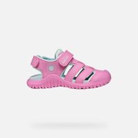 geox s fusbetto pro junior rosa oscuroverde agua