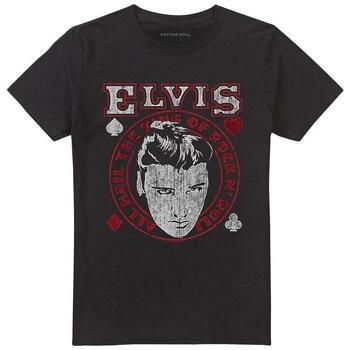 Elvis Presley Camiseta Hail The King para mujer