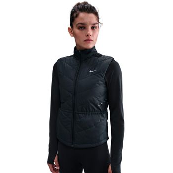 Nike Swift Therma-Fit  Chalecos para correr Mujeres - negro, plateado