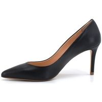 divine follie zapatos de tacon decollete tacco alto nero r-07 para mujer