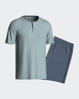 pijama corto de hombre en algodon modal