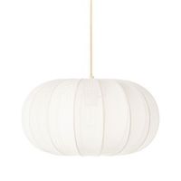 lampara colgante de diseno moderno lampara de techo pantalla de nylon sintetico blanco tocuyo
